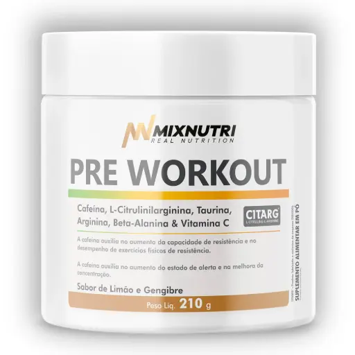 PRE WORKOUT STICK (Limão & Gengibre)